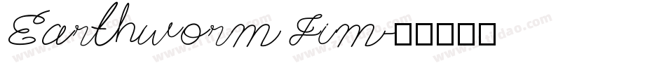 Earthworm Jim字体转换